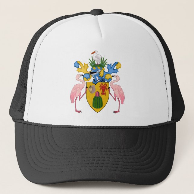 Turks- och Caicosöarnas emblem Keps (Framsida)