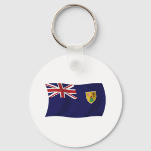 Turks- och Caicosöarnas flagga Nyckelring