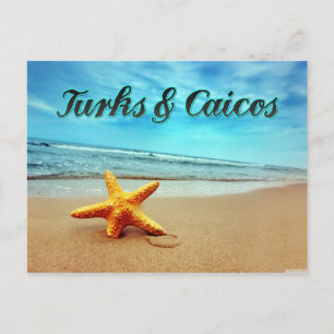 Turks- och Caicostjärnfisk Vykort