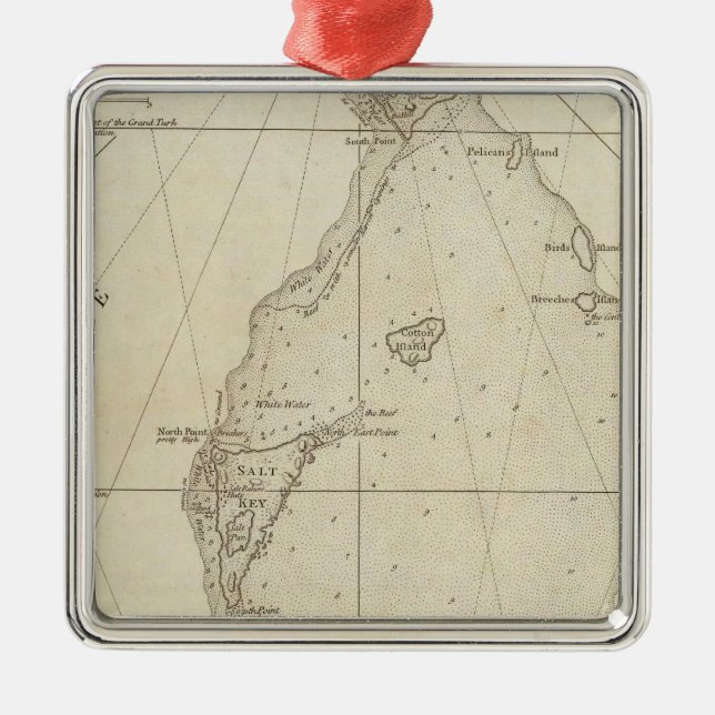 Turksöar Julgransprydnad Metall (Framsidan)