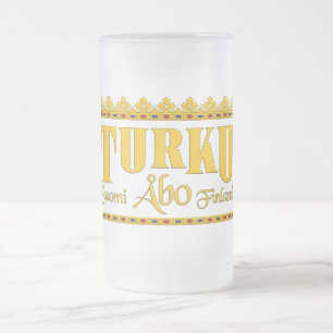 Turku Finland mugg - välj stil och färg