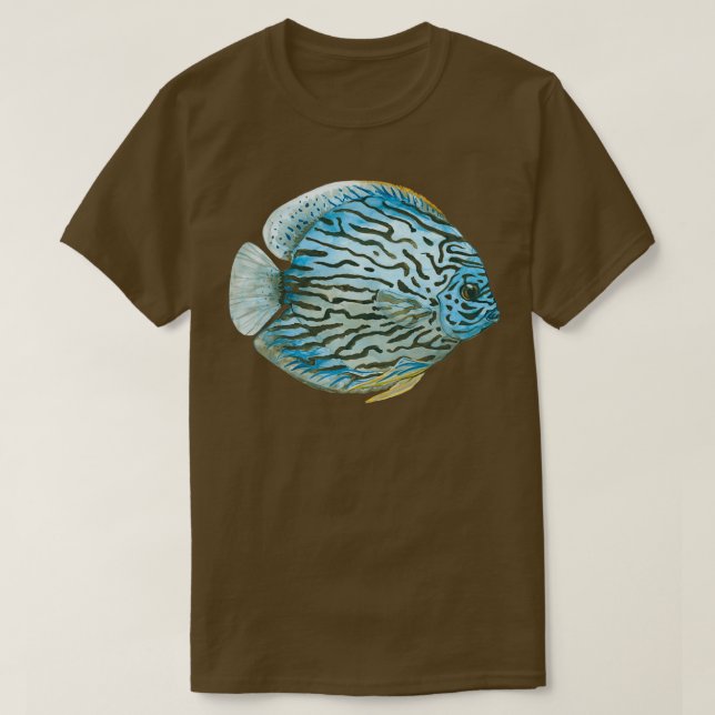 Turkvoise Discus T Shirt (Design framsida)
