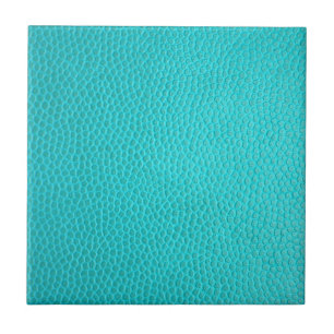 Turkvoise Faux Leather Kakelplatta
