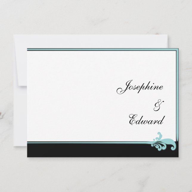 Turkvoise Fleur de lis (Framsida)