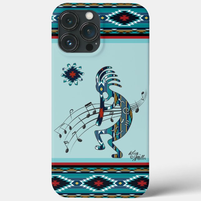 Turkvoise Kokopell iphone case (Baksida)
