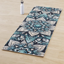 Turkvoise Mandala-sammansättning