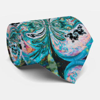 Turkvoise Melted Swirl Neck Tie Slips