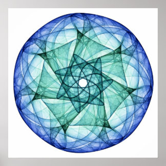 Turkvoise och Sapphire Poster