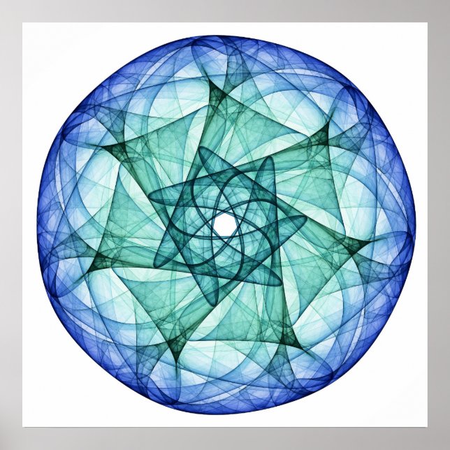 Turkvoise och Sapphire Poster (Framsidan)