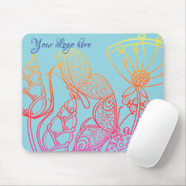 Turkvoise Ombre rainbow Butterfly Musmatta