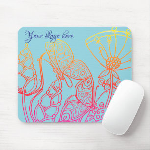 Turkvoise Ombre rainbow Butterfly Musmatta