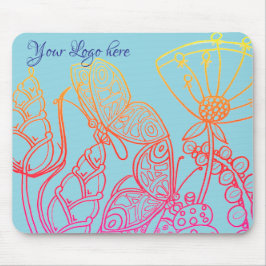 Turkvoise Ombre rainbow Butterfly Musmatta