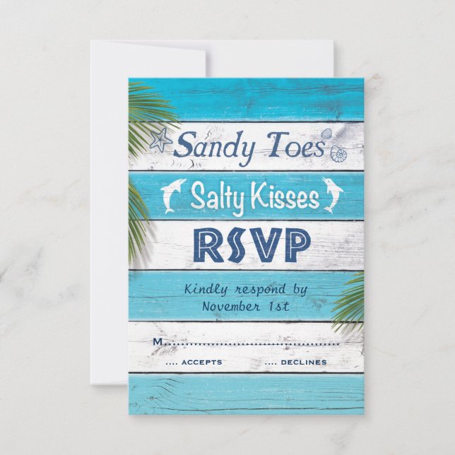 Turkvoise Sandy Toes Salty Kisses OSA (Framsida)
