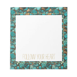 Turkvoise Stones Anteckningsblock