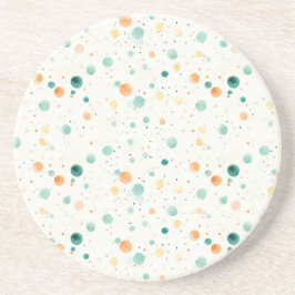 Turkvoise Tangerine Dots Underlägg