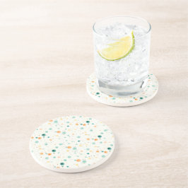 Turkvoise Tangerine Dots Underlägg