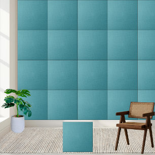 Turkvoise Woven Struktur - Modern och Snyggt Kakelplatta