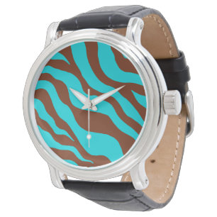 Turkvoise Zebra Watch Armbandsur
