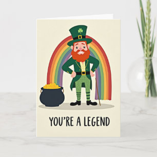 Turlegend Leprechaun Turkort Kort