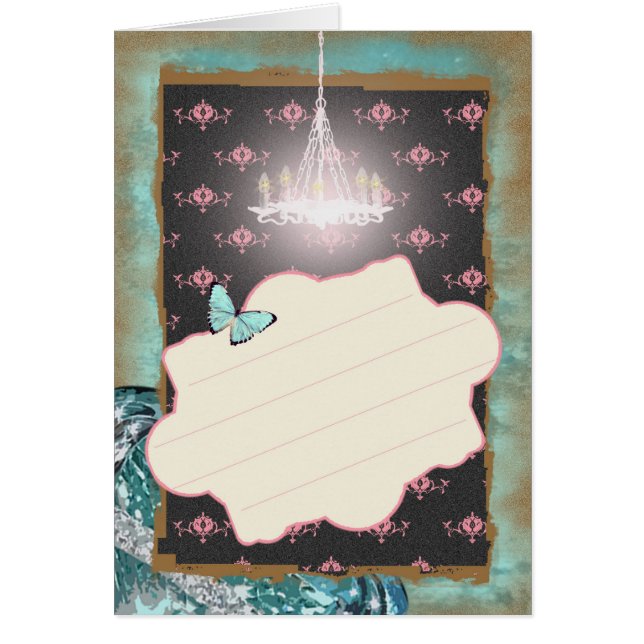 TURMALINE 3 ~ Greeting Card Hälsningskort (Framsidan)
