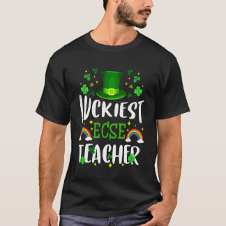 Turmaste ECSE-lärare St Patricks Day Leprechaun T Shirt