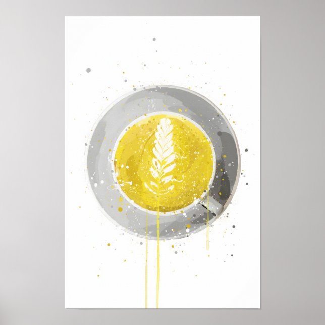 Turmeric Latte Poster (Framsidan)
