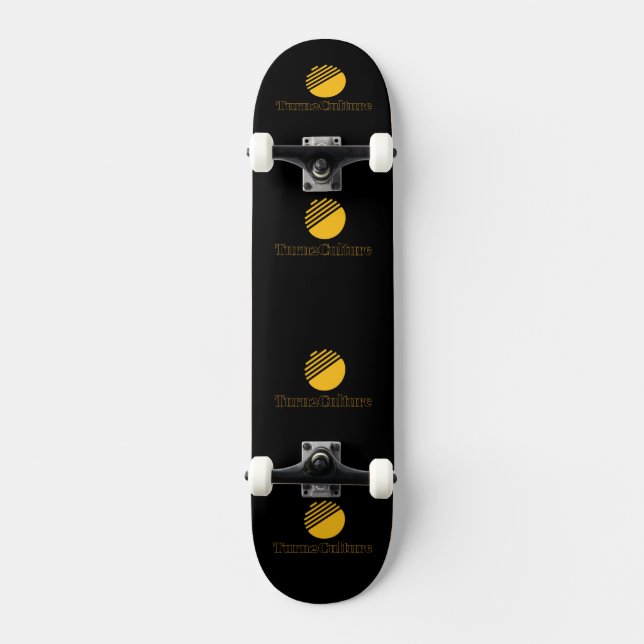 Turn2Culture Design Mini Skateboard Bräda 18,5 Cm (Framsida)