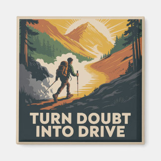 Turn Doubt Into Drive Magnet