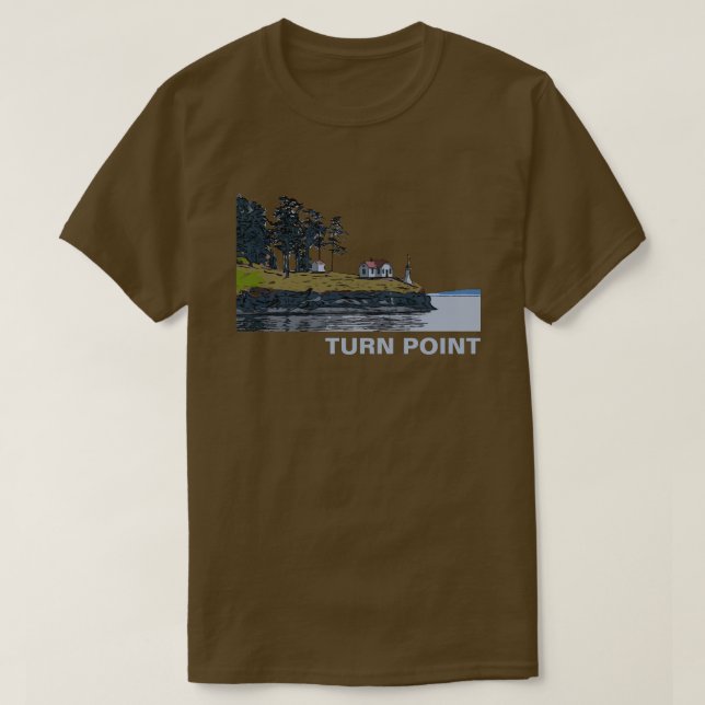 TURN POINT - Stuart-ön Tee Shirt (Design framsida)