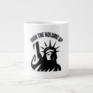 Turn The Volume Up New York Zohran Mamdani Jumbo Mugg