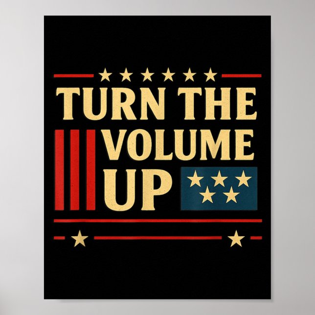 Turn The Volume Up  Poster (Framsidan)