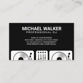 Turnables | DJ Visitkort