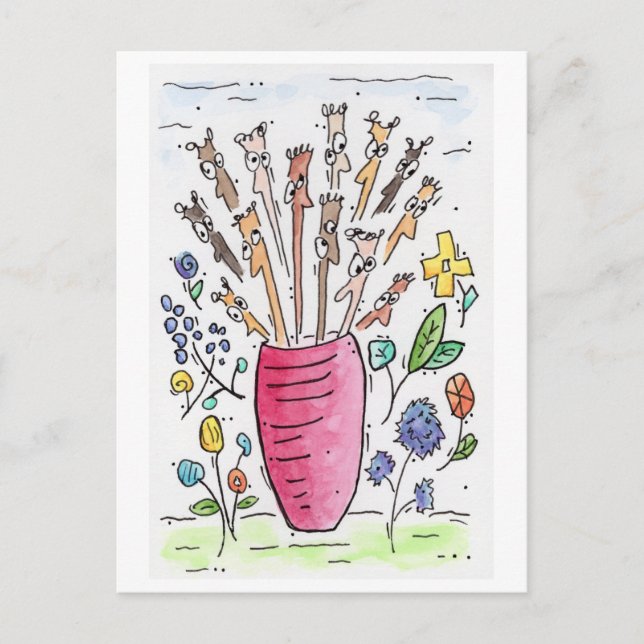 "Turnabout Is fair Play" Vykort (Framsida)