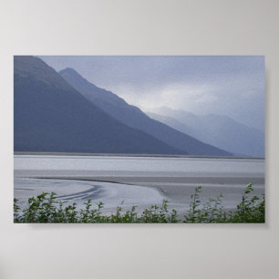 Turnagain arm; Alaska USA Poster