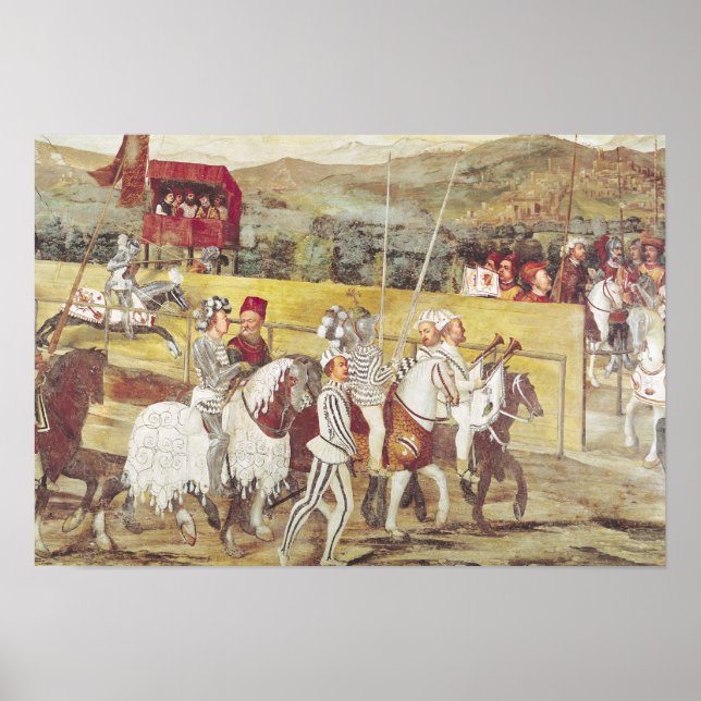 Turnament i Honor för Christian I av Poster (Framsidan)