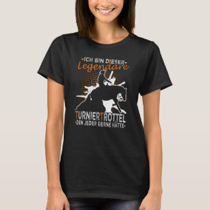 Turnament Red Sayed for Western Riding and Weste T Shirt