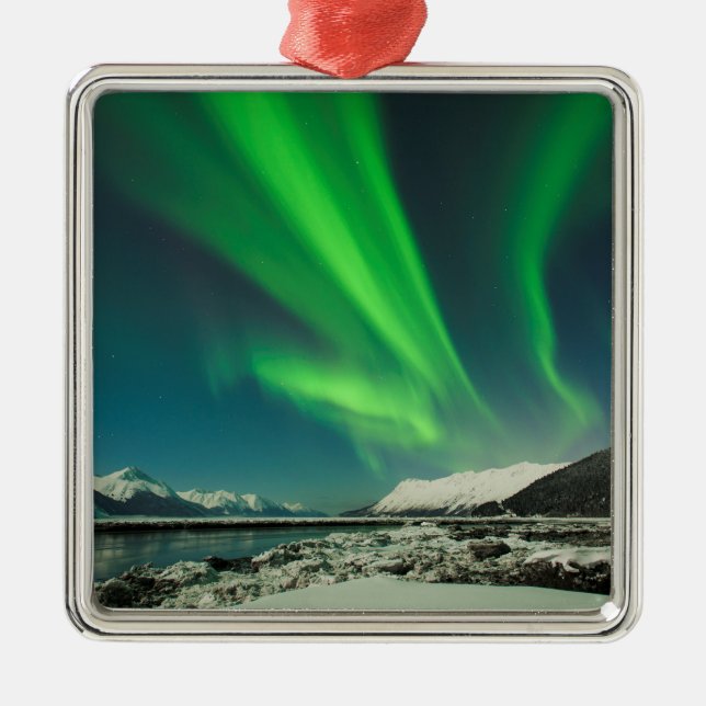 Turnåterigen Arm Aurora Julgransprydnad Metall (Framsidan)