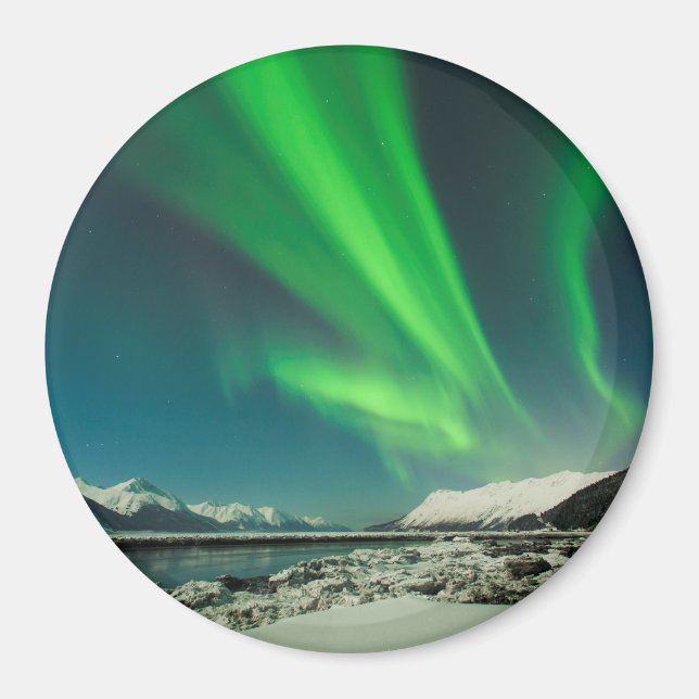 Turnåterigen Arm Aurora Magnet (Framsidan)