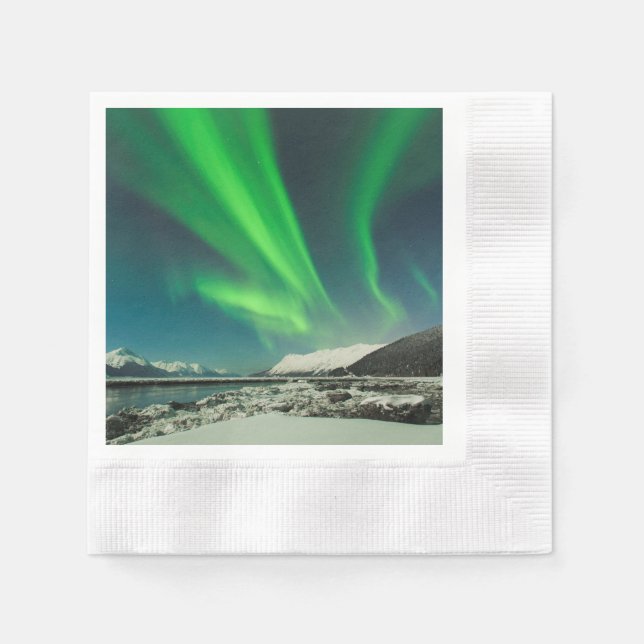 Turnåterigen Arm Aurora Pappersservett (Framsidan)