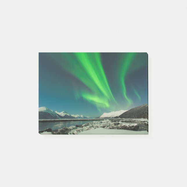 Turnåterigen Arm Aurora Post-it Block (Framsida)