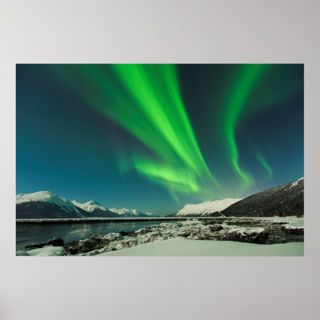 Turnåterigen Arm Aurora Poster (Framsidan)
