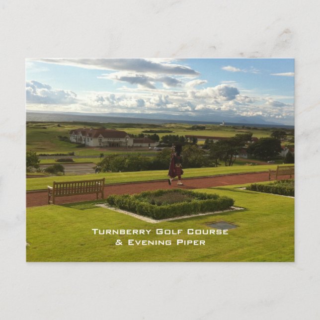 Turnberry Golf Course Postcard Vykort (Framsida)
