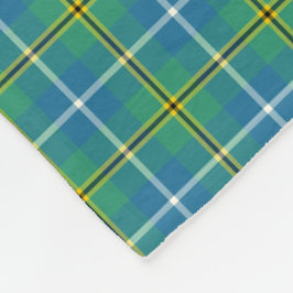 Turnbull Ancient Hunting Tartan Monogram Fleecefilt
