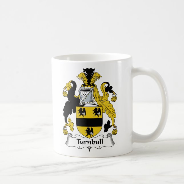Turnbull familjvapensköld kaffemugg (Höger)