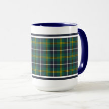 Turnbull Klan Hunting Tartan Navy och Grönt Play