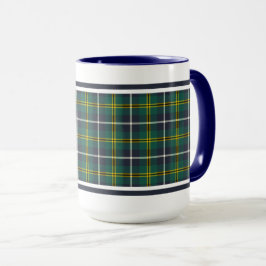 Turnbull Klan Hunting Tartan Navy och Grönt Play Mugg