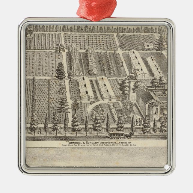 Turnbull's Nursery, Fitch res Julgransprydnad Metall (Framsidan)