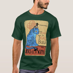 Turné duigre Blå Derpy tiger T Shirt