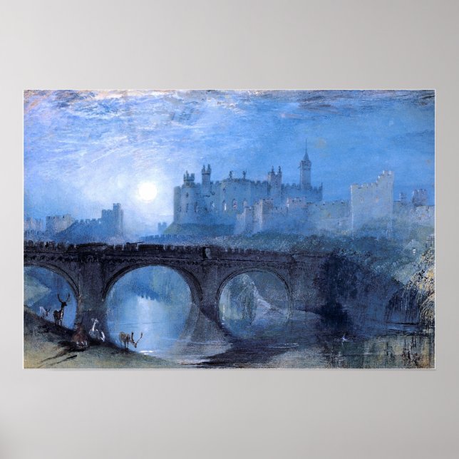 Turner - Alnwick Castle Poster (Framsidan)