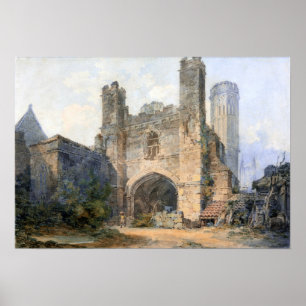 Turner - Augustinus Grind Canterbury Poster